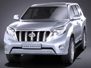 Toyota Land Cruiser 2015 vray 3D Model