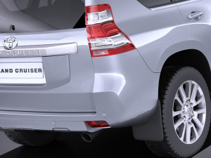 Toyota Land Cruiser 2015 vray Modèle 3D