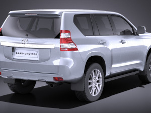 Toyota Land Cruiser 2015 vray Modèle 3D