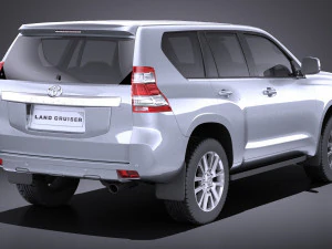 Toyota Land Cruiser 2015 vray 3D Model