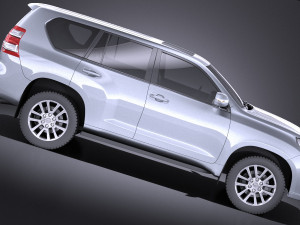 Toyota Land Cruiser 2015 vray Modèle 3D