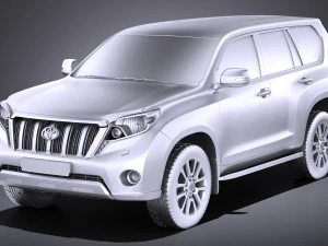 Toyota Land Cruiser 2015 vray 3D Model