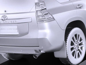 Toyota Land Cruiser 2015 vray 3D Model