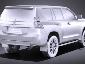Toyota Land Cruiser 2015 vray Modèle 3D