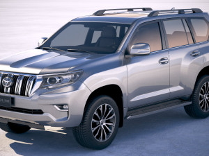 Toyota Land Cruiser 2018 Modèle 3D