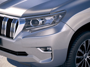 Toyota Land Cruiser 2018 3D Model