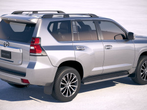 Toyota Land Cruiser 2018 3D Model