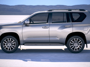 Toyota Land Cruiser 2018 3D Model