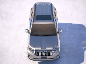 Toyota Land Cruiser 2018 3D Model