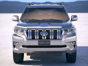 Toyota Land Cruiser 2018 3D Model