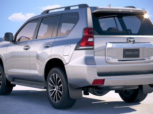 Toyota Land Cruiser 2018 3D Model