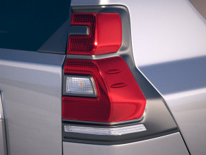 Toyota Land Cruiser 2018 3D Model