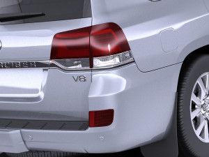 Toyota Land Cruiser 2018 vray 3D-Modell