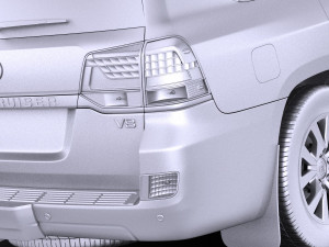 Toyota Land Cruiser 2018 vray 3D-Modell