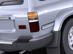 Toyota Land Cruiser j80 1989-1997 vray Modelo 3D