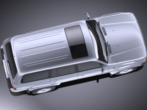 Toyota Land Cruiser j80 1989-1997 vray Modelo 3D