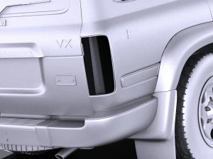 Toyota Land Cruiser j80 1989-1997 vray 3D Model