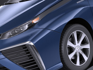 Toyota mirai 2018 vray 3D Model