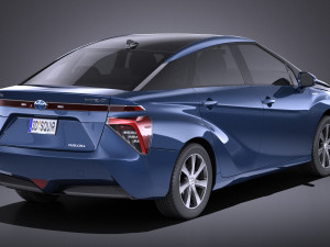 Toyota mirai 2018 vray 3D Model