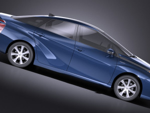 Toyota mirai 2018 vray 3D Model