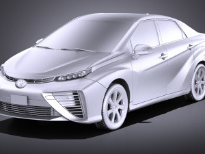 Toyota mirai 2018 vray 3D Model