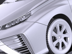 Toyota mirai 2018 vray 3D Model