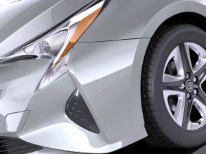 Toyota Prius 2018 vray 3D Model