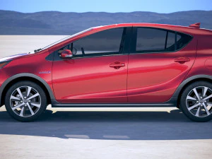 Toyota Prius C 2018 3D Model