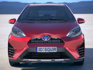 Toyota Prius C 2018 3D Model