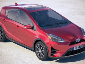 Toyota Prius C 2018 3D Model