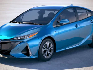 Toyota Prius Başbakan 2018 3D Model