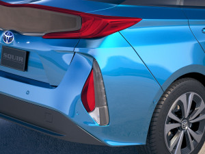 Toyota Prius Prime 2018 3D Model