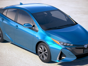 Toyota Prius Prime 2018 3D Model