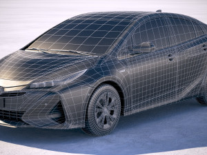 Toyota Prius Prime 2018 3D Model