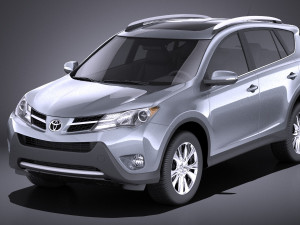 Toyota RAV4 2014 vray 3D Model