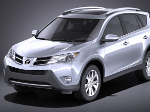 Toyota RAV4 2015 vray 3D Model