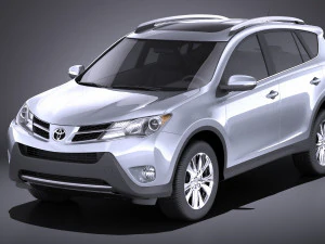 丰田 RAV4 2015 vray 3D 模型