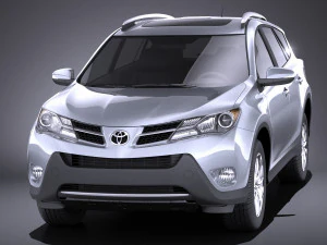 Toyota RAV4 2015 vray 3D Model