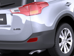 Toyota RAV4 2015 vray 3D Модель