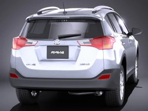 Toyota RAV4 2015 vray 3D Model