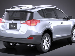 Toyota RAV4 2015 vray 3D Model