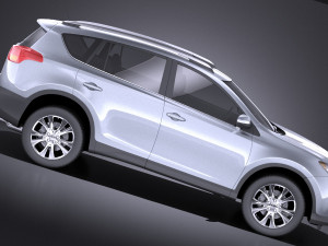 Toyota RAV4 2015 vray 3D Модель