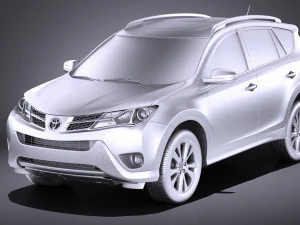 Toyota RAV4 2015 vray 3D Model
