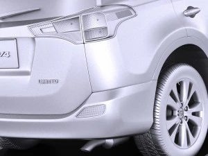 Toyota RAV4 2015 vray 3D Model