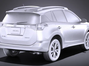 Toyota RAV4 2015 vray 3D Model