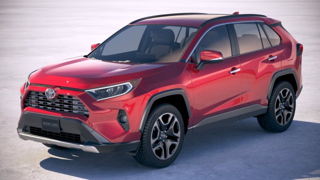 Toyota RAV4 2019 Modelo 3D .c4d .max .obj .3ds .fbx .stl .blend 