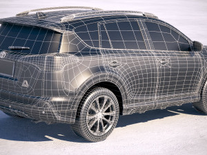 Toyota RAV4 Adventure 2018 3D Model