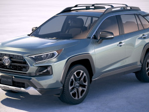 Toyota RAV4 Adventure 2019 3D 模型