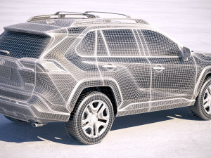 Toyota RAV4 Adventure 2019 Modèle 3D