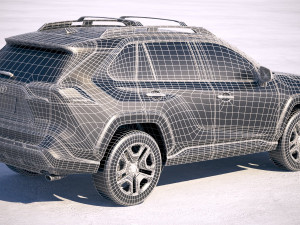 Toyota RAV4 Adventure 2019 Modèle 3D